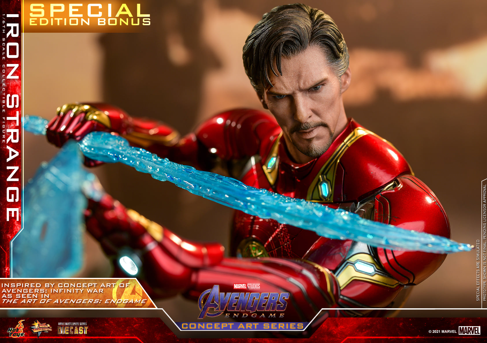 MMS606D41B 1/6 Avengers: Endgame (Concept Art Series) - Iron Strange (Special Edition)