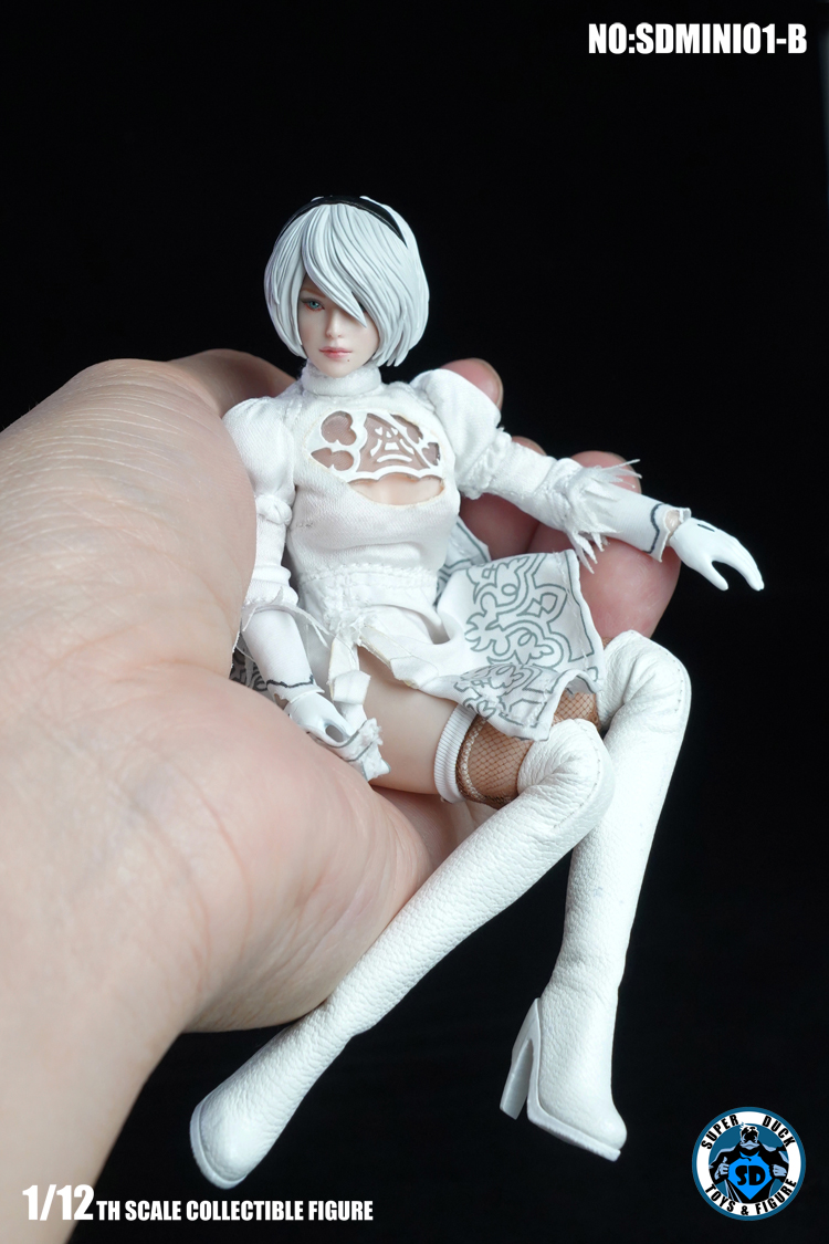 SUPER DUCK SDMINI001-B 1/12 Sexy Cosplay (White)