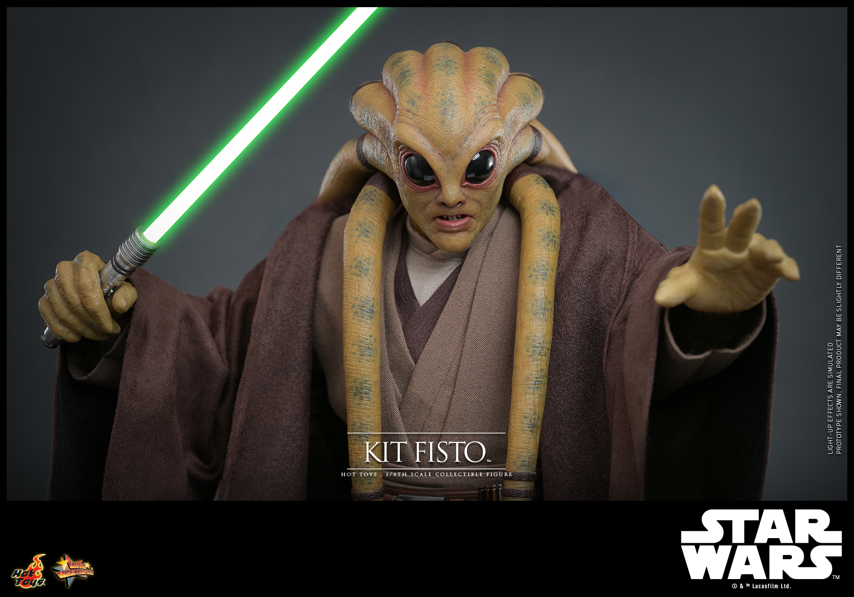Hot Toys MMS751 Star War Episode III: Revenge of the Sith - Kit Fisto
