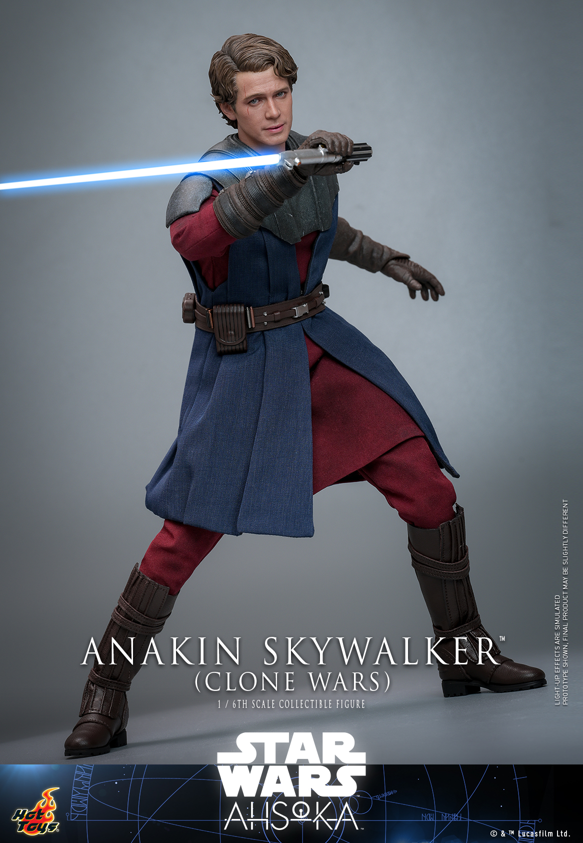 Hot Toys TMS129 Star Wars: Ahsoka™ - Anakin Skywalker™ (Clone Wars)