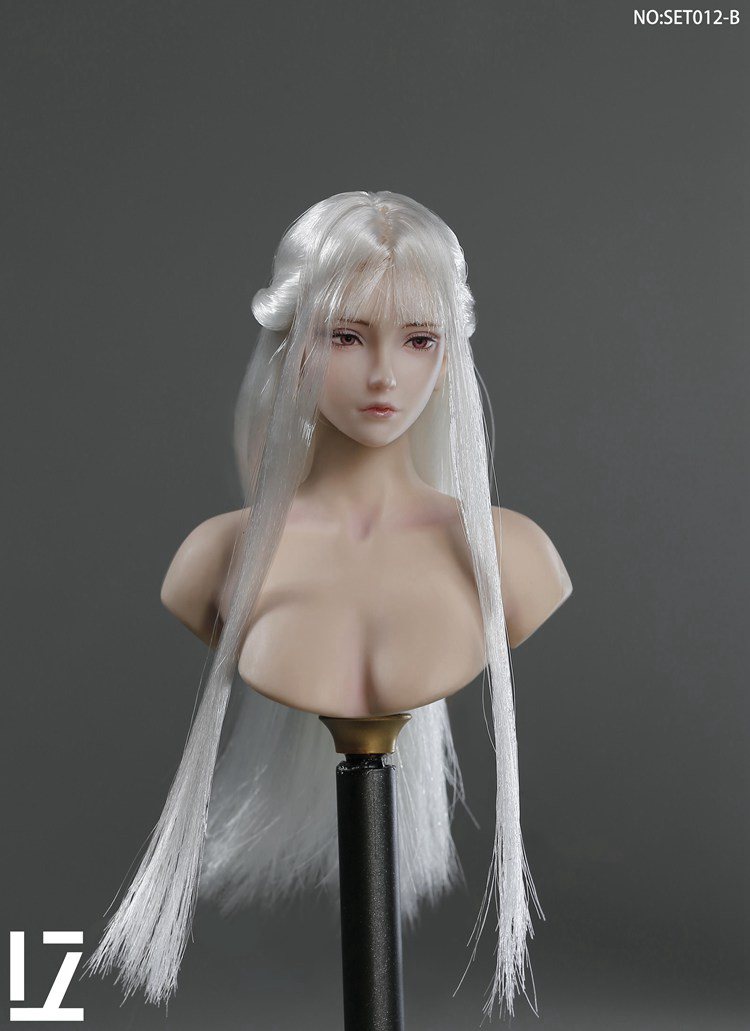 LZ TOYS LZ-SET012 1/6 Hair Transplant Female Headsculpt Zero