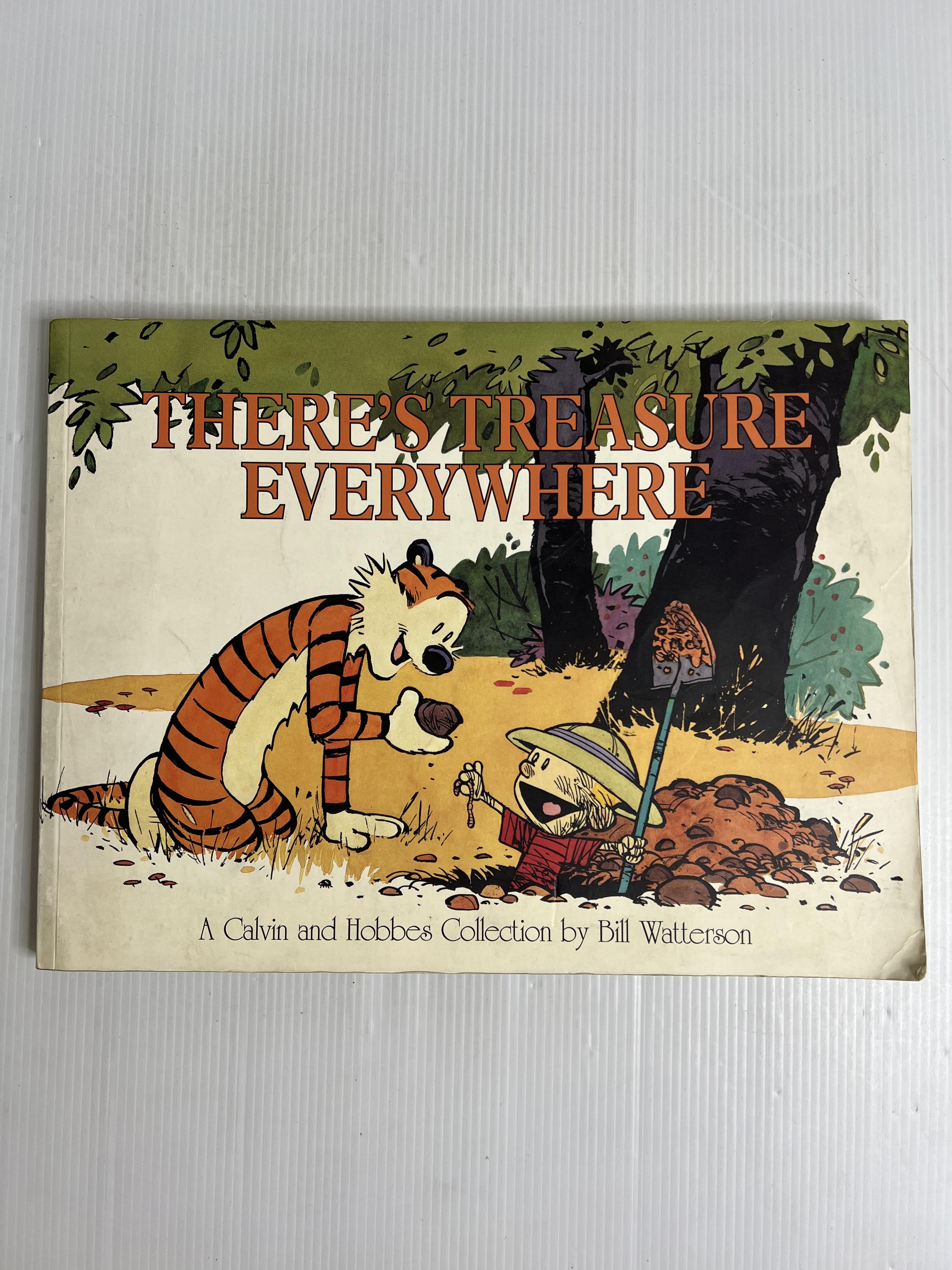 There's Treasure Everywhere - A Calvin and Hobbes Collection Bill Watterson March 1, 1996 80-90% Paperback