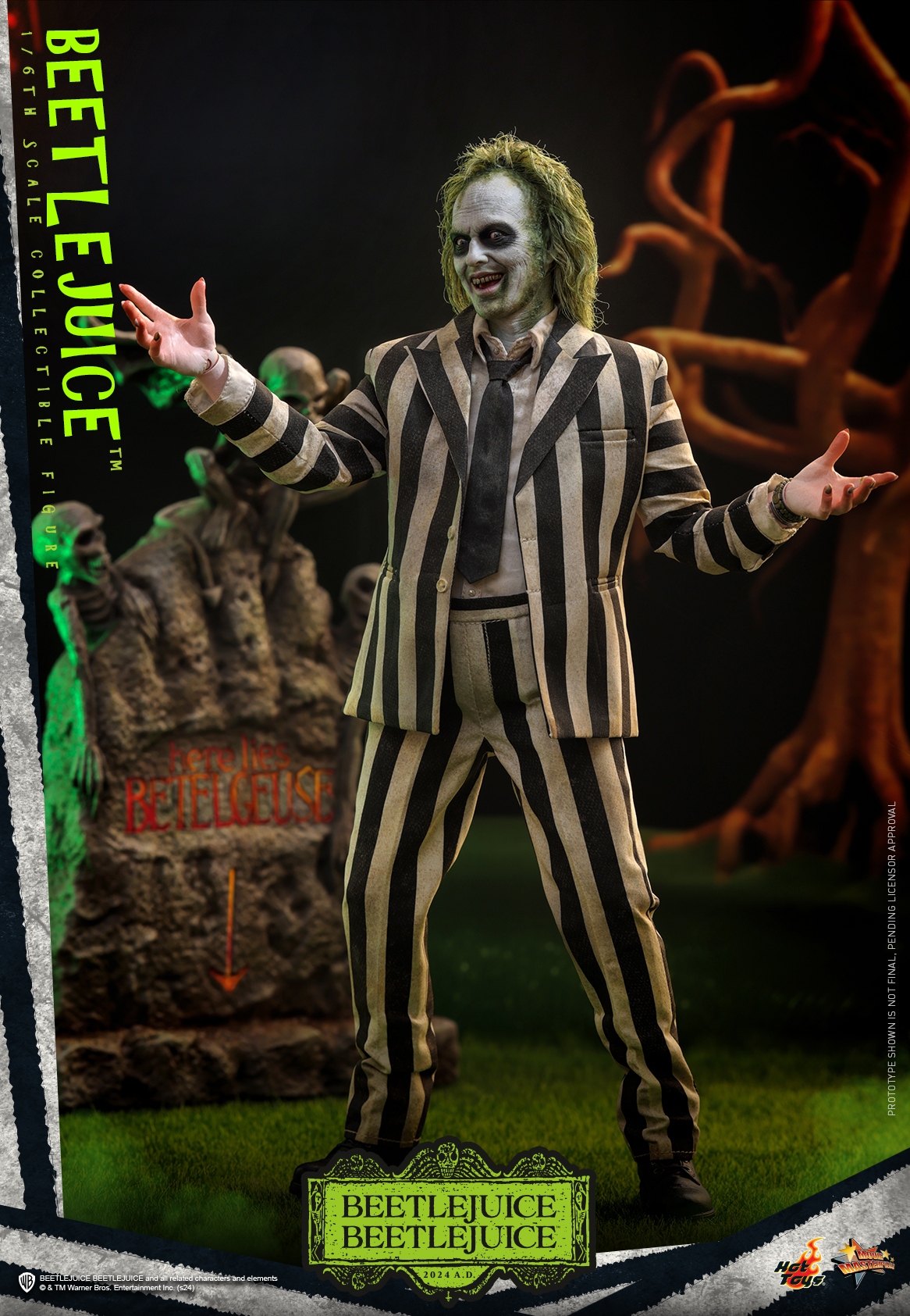 Hot Toys MMS767 Beetlejuice Beetlejuice - Beetlejuice