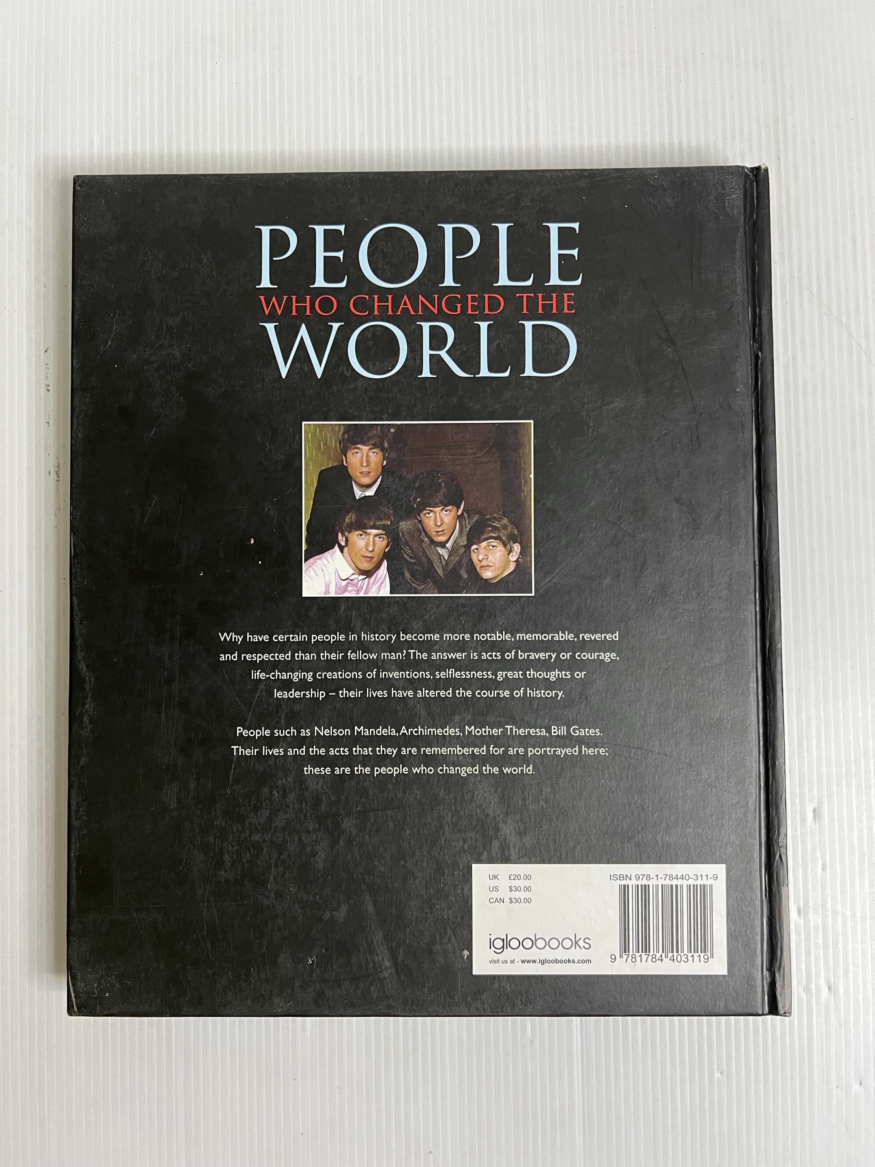 PEOPLE WHO CHANGED THE WORLD Cottage Farm 2014 90-99% Hardcover