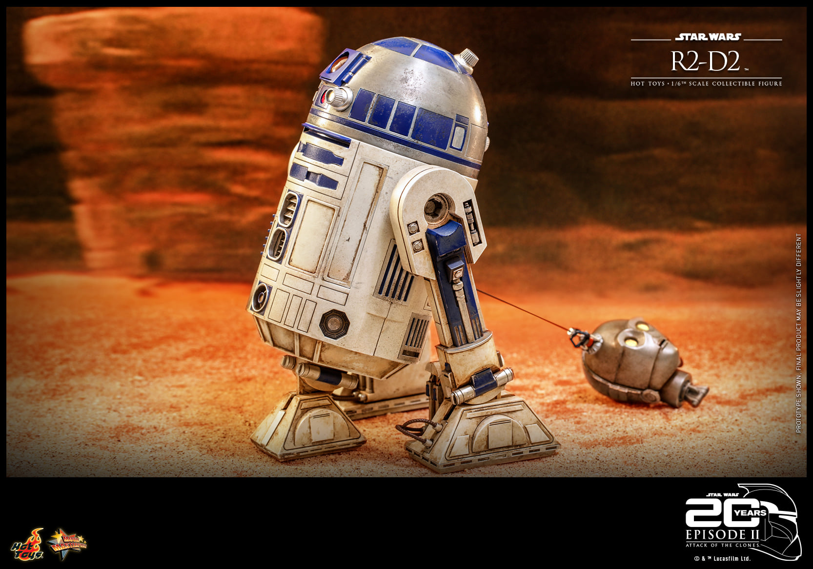Hot Toys MMS651 1/6 Star Wars Episode II: Attack of the Clones™ - R2-D2™