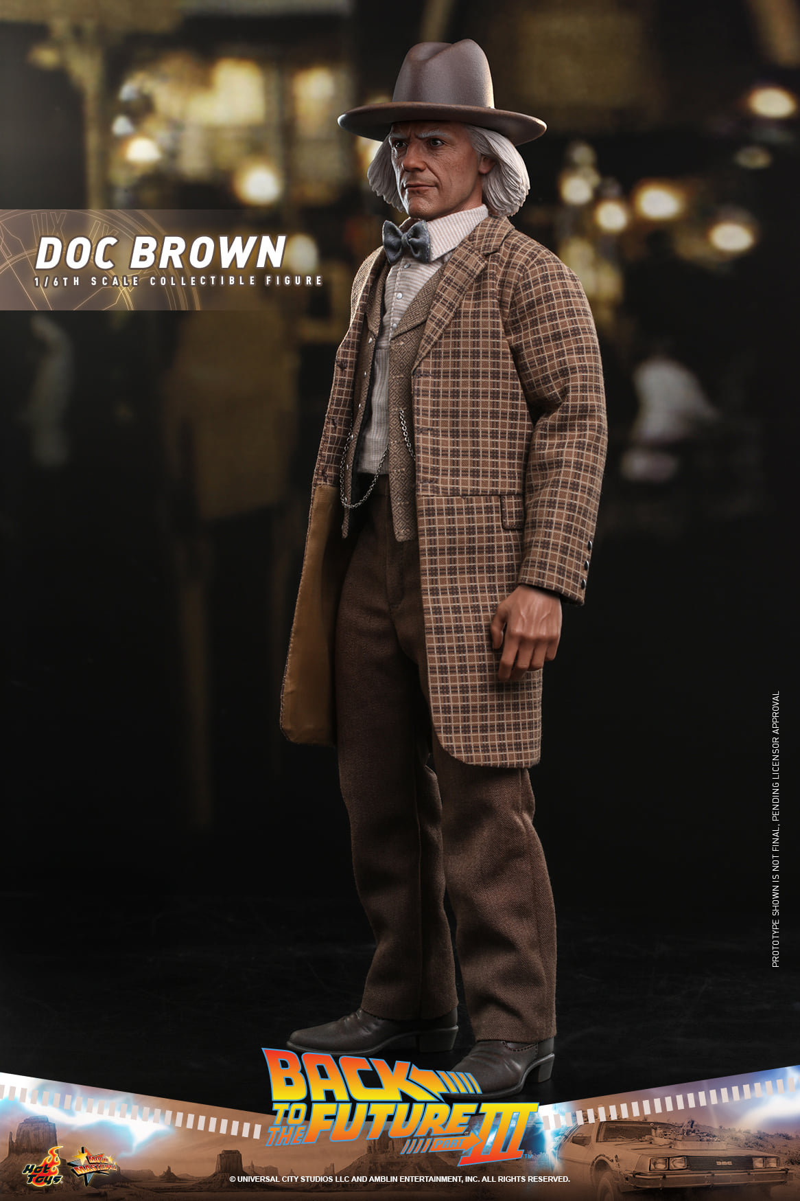 Hot Toys MMS617 1/6 Back to the Future Part III - Doc Brown