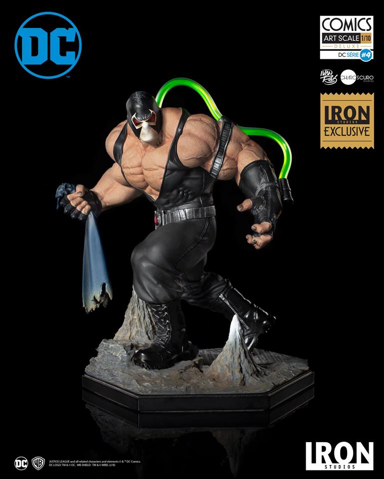 Iron Studios Deluxe Art Scale 1/10 DC Comics Series 4 - Bane (EX)