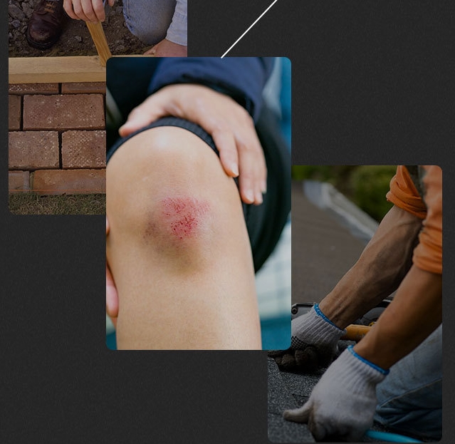 OT156 โฟมกันกระแทกเข่า สนับเข่า โฟม หนาพิเศษ*** สีดำ ของแท้*** สำหรับงานช่าง DIY