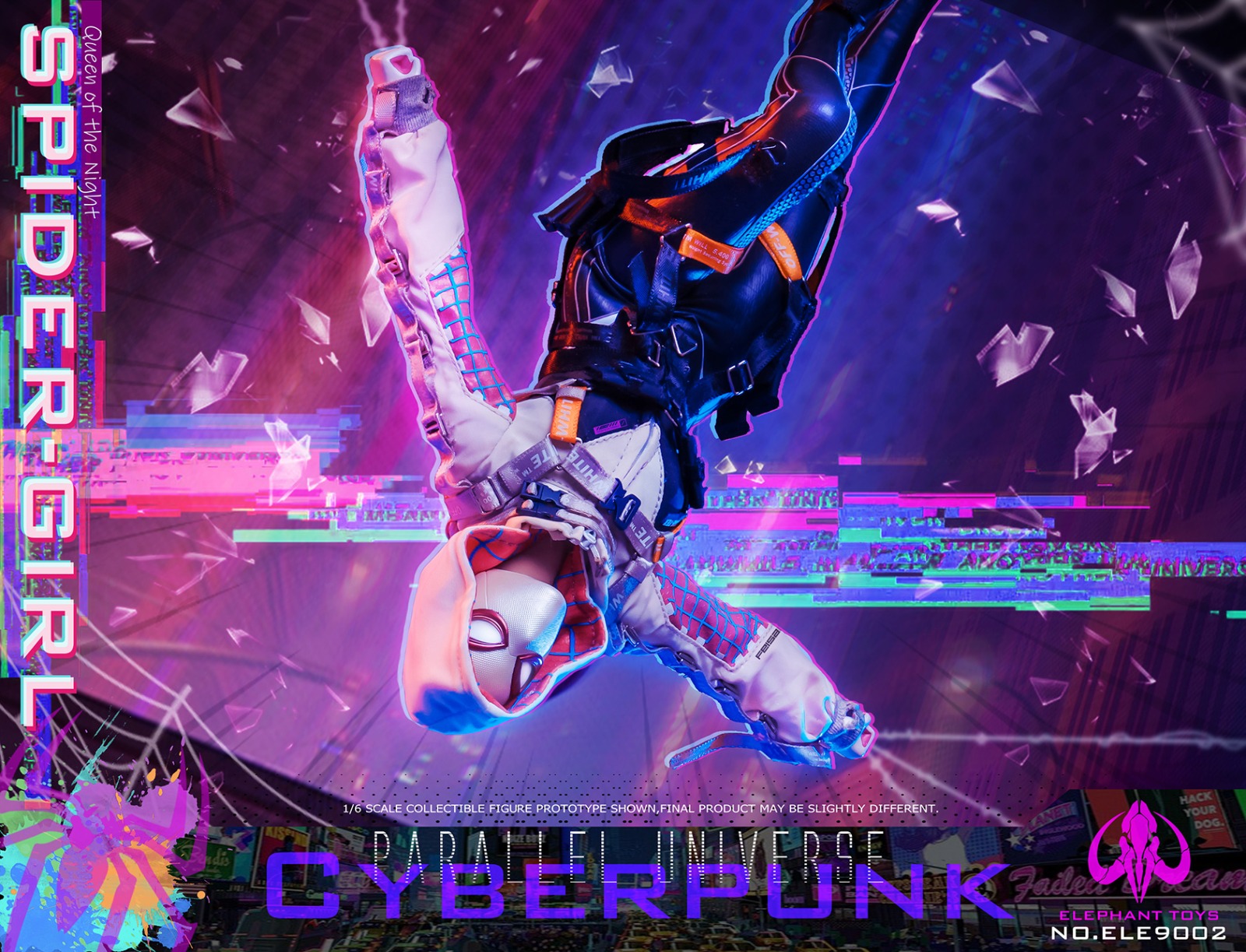 ELEPHANT TOYS ELE9002 SPIDER-GIRL