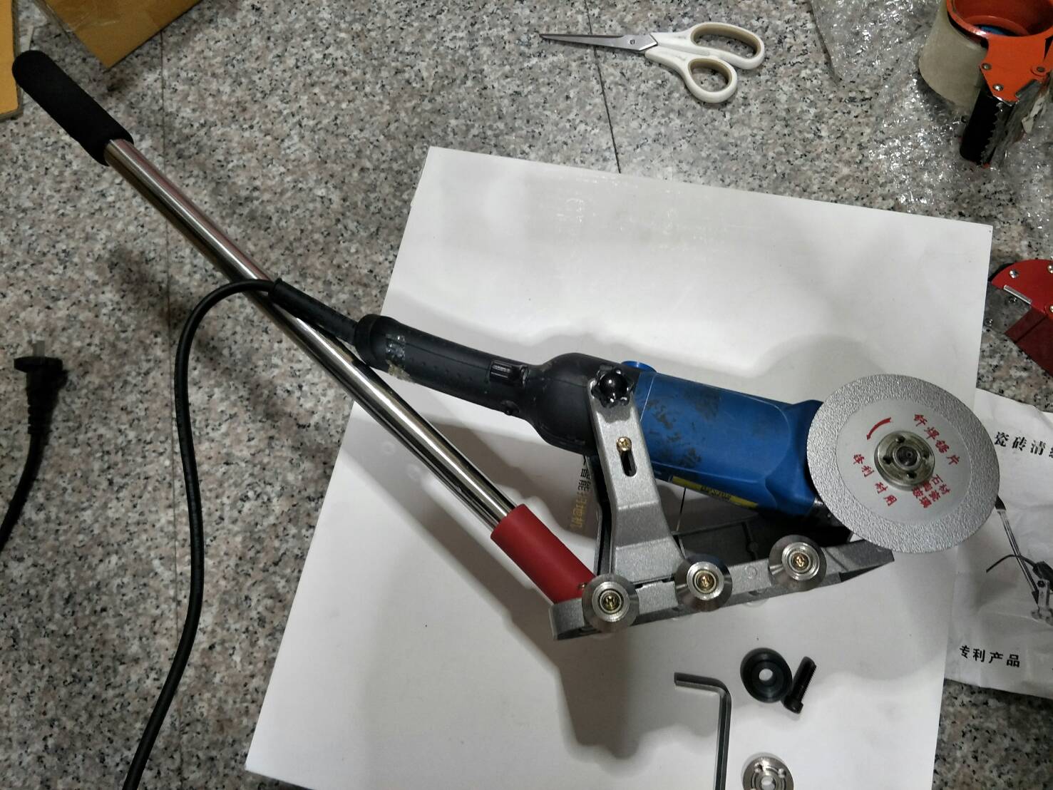 G30 ชุดแปลงหินเจียร4 นิ้ว สำหรับเซาะร่องยาแนว *** ไม่รวมเครื่อง