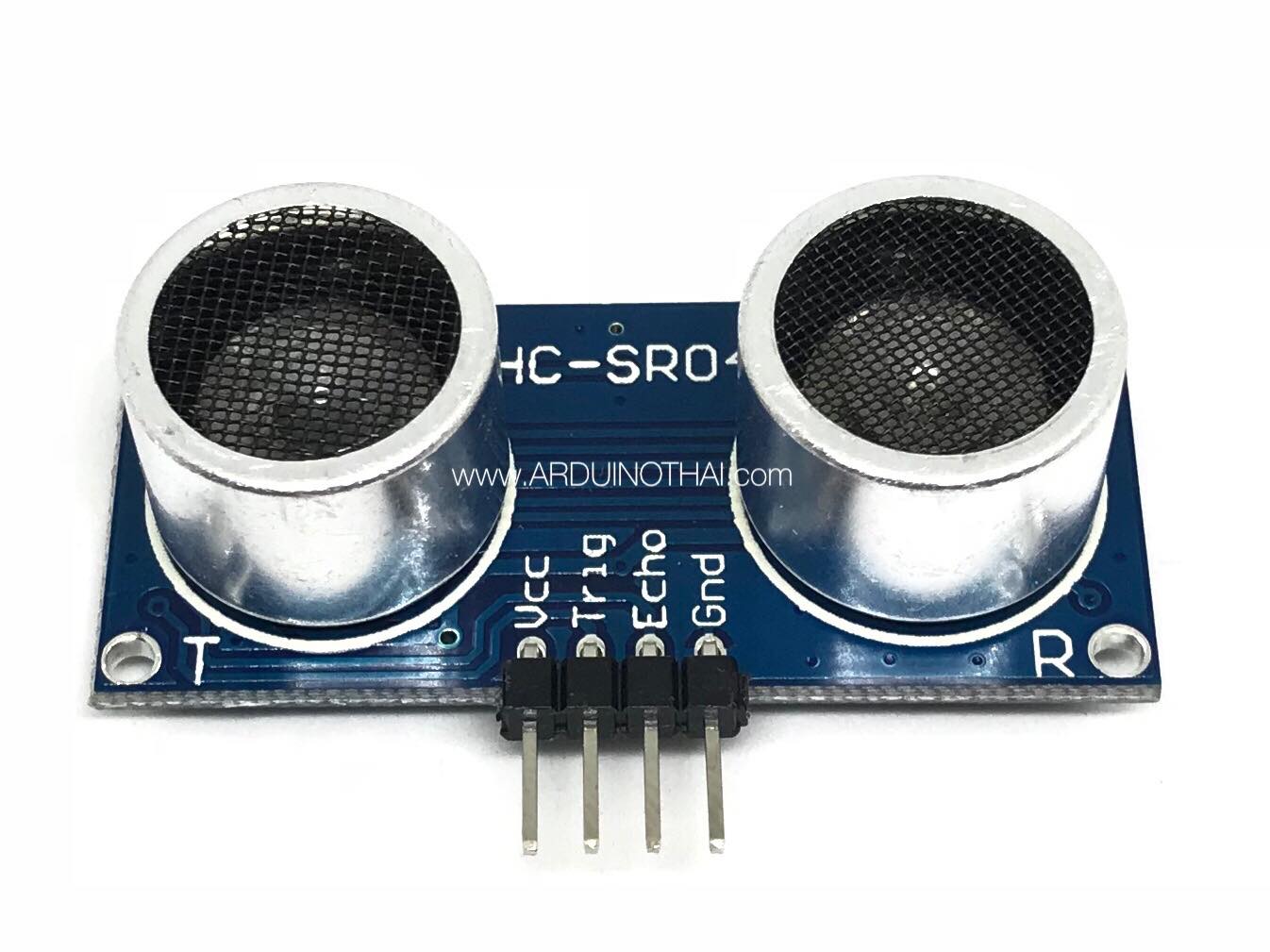 Ultrasonic Module เซนเซอร์วัดระยะทาง (HC-SR04P) สต็อกไทยส่งไว