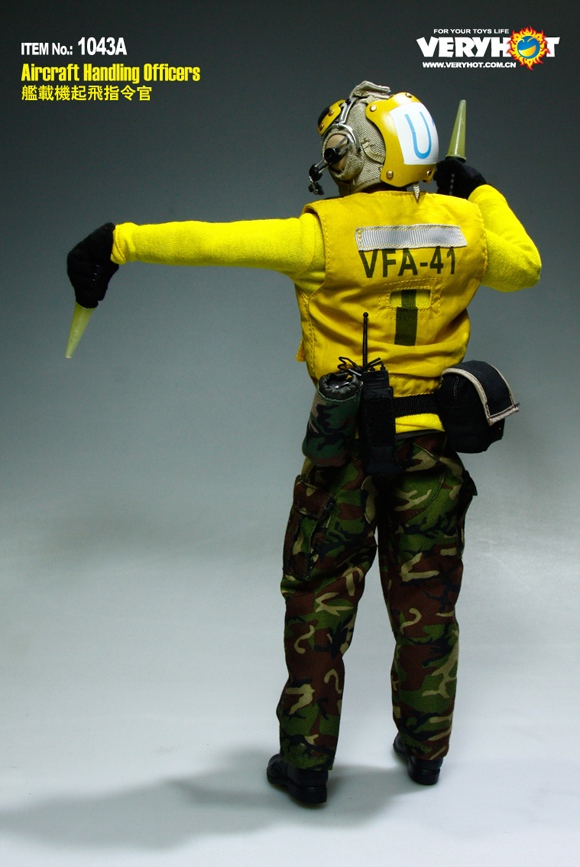 VERYHOT NO:1043A US Navy Flight Deck Crew (Aircraft Handing Officers)