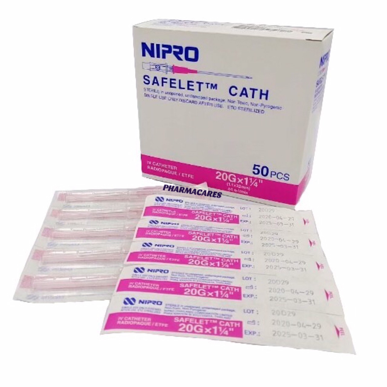 NIPRO SAFELET CATH 20GX1 1/4 ***ส่งฟรี ถึง 31/10/25