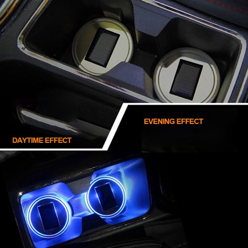 ที่วางแก้วในรถมีไฟ Led