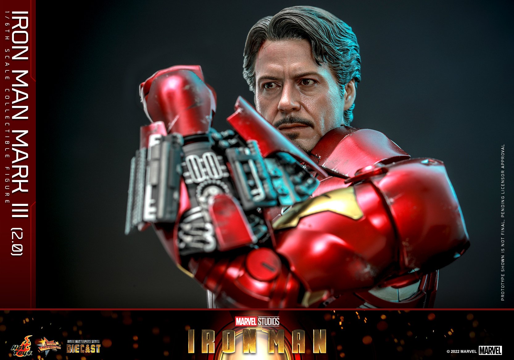 Hot Toys MMS664D48 1/6 Iron Man - Iron Man Mark III (2.0)