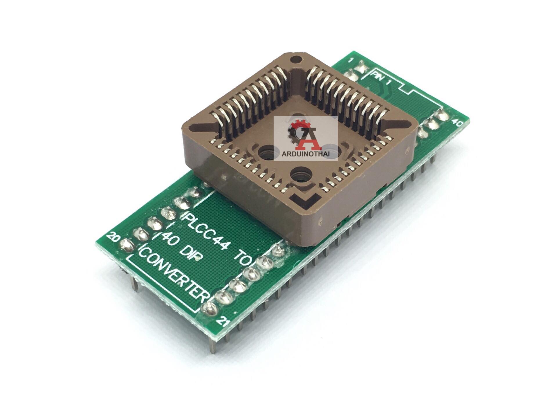 PLCC44 to DIP40 IC Test Adapter Module