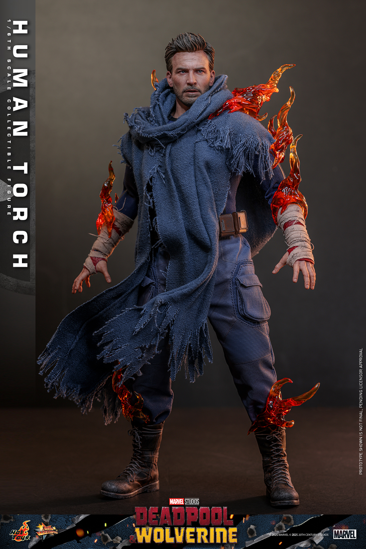 Hot Toys MMS789 Deadpool & Wolverine - Human Torch