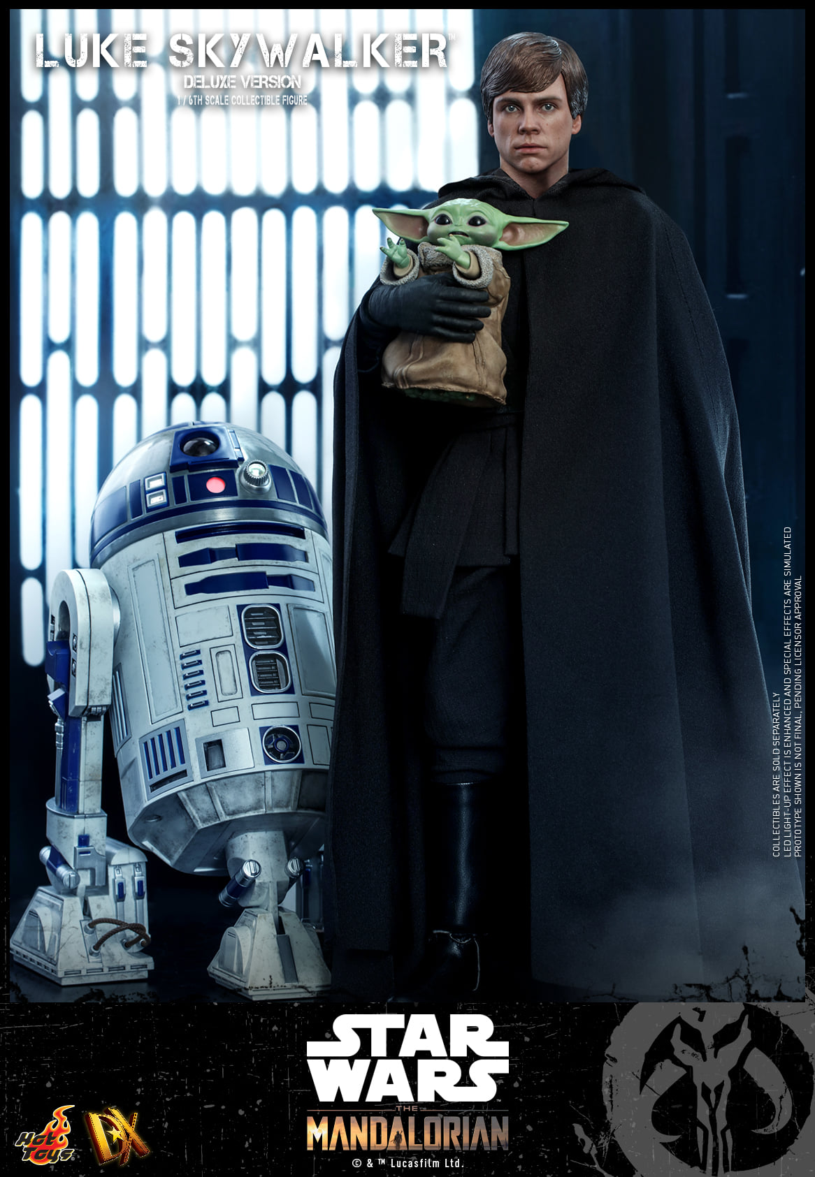 Hot Toys DX23 1/6 Star Wars: The Mandalorian™ - Luke Skywalker™ (Deluxe Version)