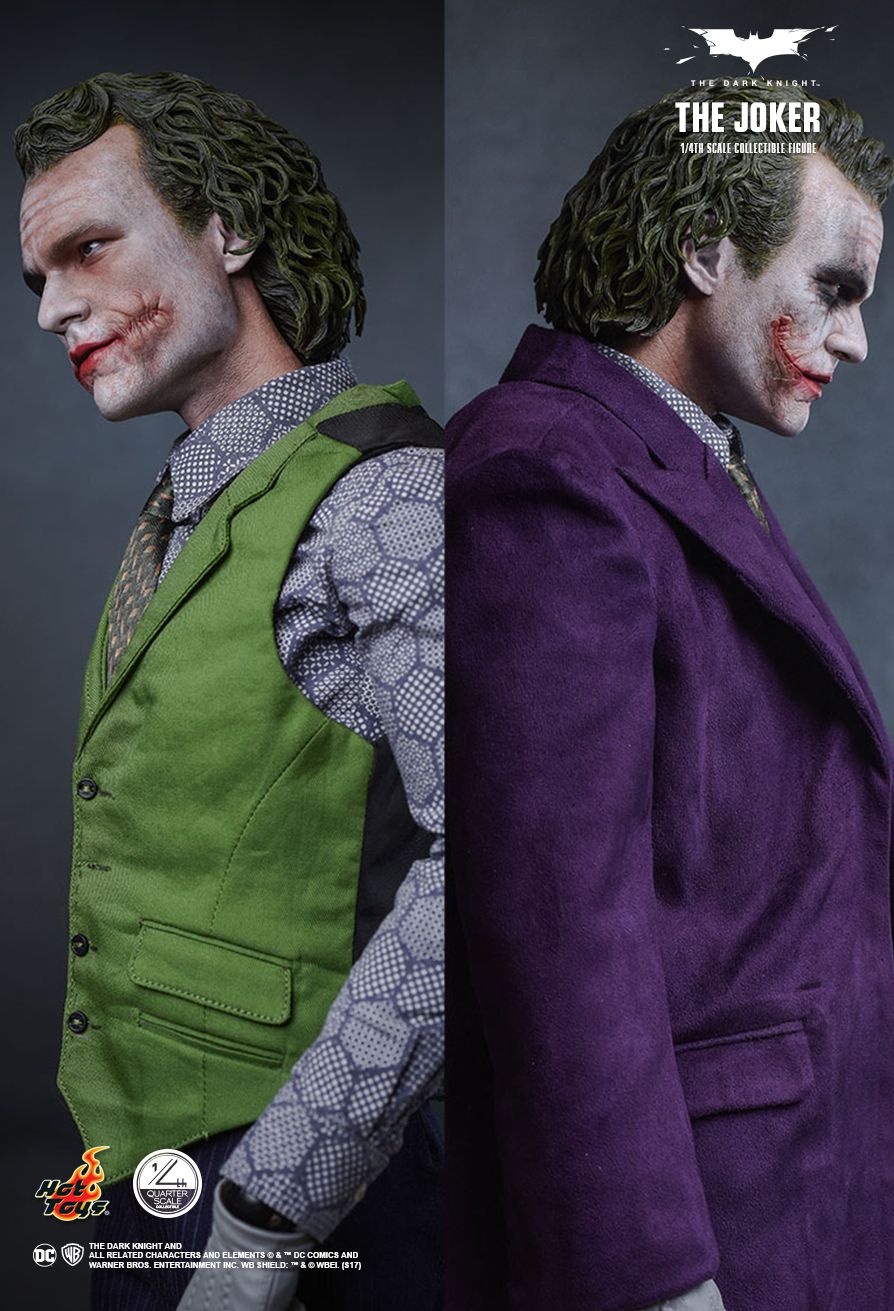 Hot Toys QS010 1/4 THE DARK KNIGHT - THE JOKER (SPECIAL EDITION)