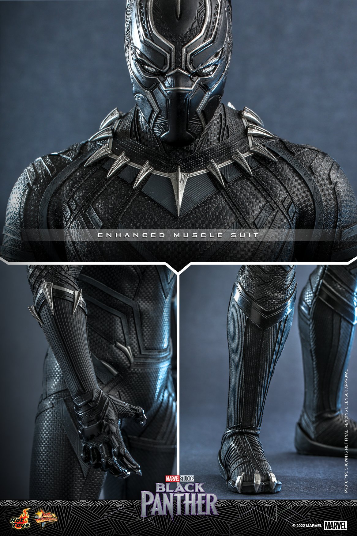 Hot Toys MMS671 1/6 Black Panther Legacy - Black Panther (Original Suit)