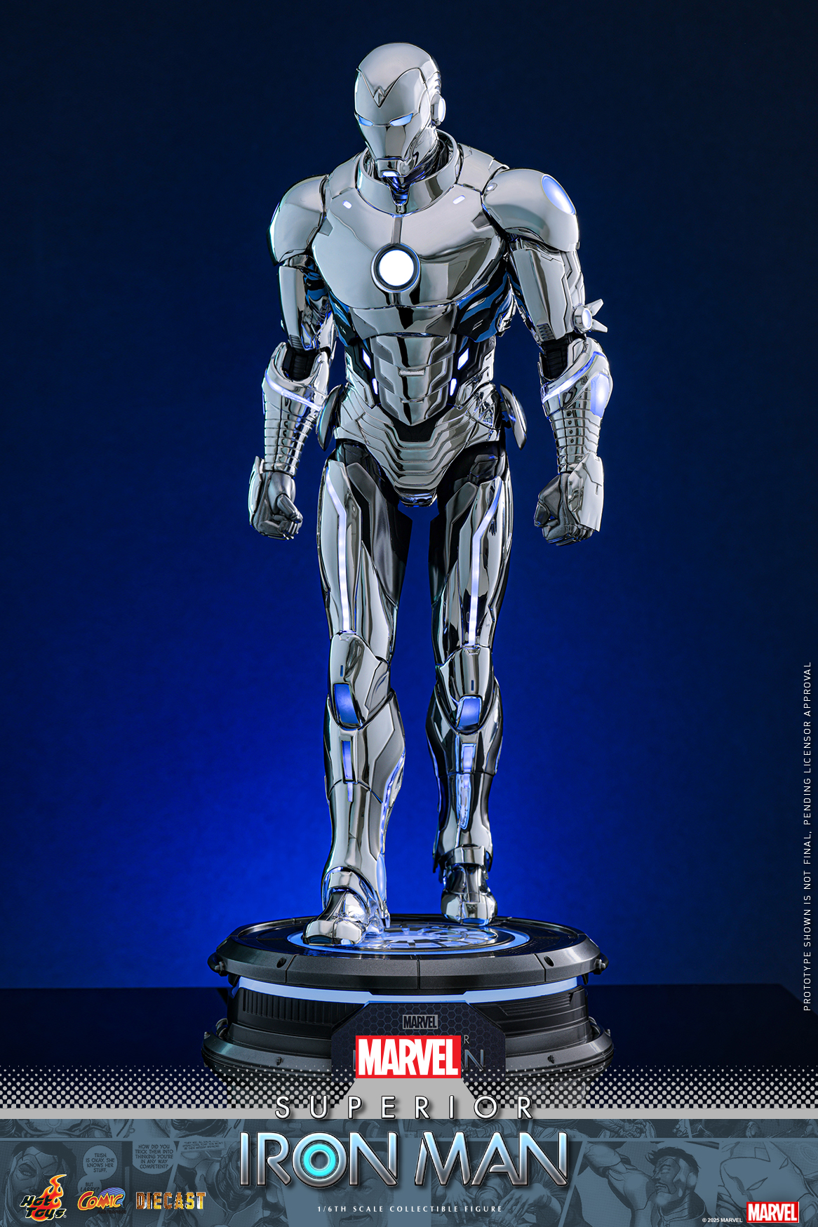 Hot Toys CMS026D73 Marvel Comics - Superior Iron Man