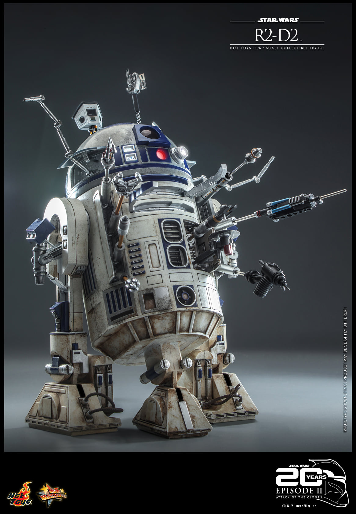 Hot Toys MMS651 1/6 Star Wars Episode II: Attack of the Clones™ - R2-D2™