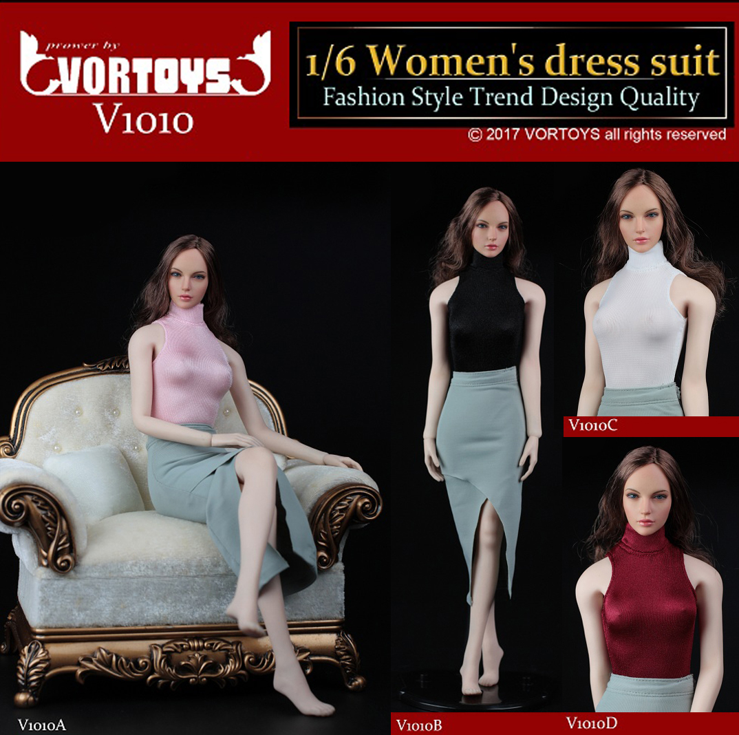 VORTOYS V1010A Women's Dress Suit (Pink)