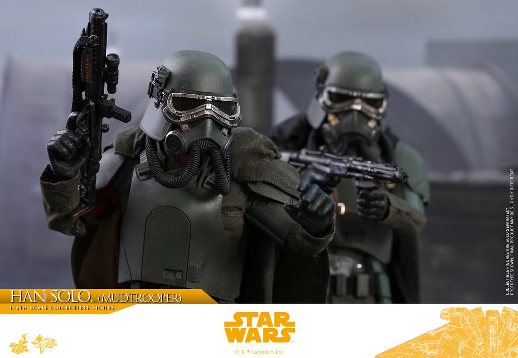 Hot Toys MMS493 SOLO: A STAR WARS STORY - HAN SOLO (MUDTROOPER)