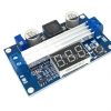 DC-DC โมดูลแปลงแรงดันไฟขึ้น Step up with Digital voltmeter 3.5-35V 6A 100W สต็อกไทยส่งไว