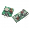 315Mhz Wireless RF Transmitter and Receiver Module โมดูลรับส่งสัญญาณไร้สายความถี่ 315Mhz สต็อกไทยส่งไว