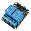 2 Channel Relay (10A) with Optocoupler Module โมดูลรีเลย์ 2 ช่องควบคุมแบบแยกกราวน์