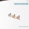 “เช็คสินค้าทัก line ก่อนโอนนะคะ”ต่างหูสำหรับผิวแพ้ง่าย YS จิวขันน็อต ขนาดก้านปกติ ราคา/คู่_ETC09