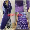 ผ้าพันคอ-คลุมไหล่ไหมแท้ทอมือ ลายบาติก Handmade