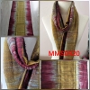 ผ้าพันคอ-ผ้าคลุมไหล่ ไหมบ้านแท้ ทอสาวมือ พร้อมกล่องผ้าไหม Thai Silk Scarf