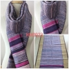 ผ้าคลุมไหล่ ไหมแท้ทอมือ ลายสี่เส้น/สายฝน Thai Silk Hand-woven Shawls