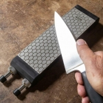 SD09 หินเพชรแบบแผ่นบาง เบอร์ 400 คุณภาพสูง สำหรับลับคม มีด สิ่ว ใบกบ ต่างๆ