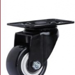 OT75 ลูกล้อเอนกประสงค์ รุ่นฐานหมุนได้ ไม่มีเบรค ขนาด 1.5 นิ้ว สำหรับ DIY รถเข็น เก้าอี้ ฯลฯ