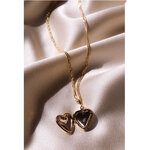 “เช็คสินค้าทัก line ก่อนโอนนะคะ”สร้อยคอสำหรับผิวแพ้ง่าย Heart locket_NT370