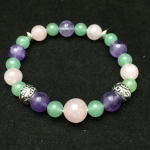 Green Aventurine, Amethyst and Rose Quartz เหมาะสำหรับคนทำงานประเภท Creative and Account Executive เพิ่มจินตนาการในการทำงาน ลดความเครียด กระชับความสัมพันธ์อัดีกับคนรอบข้าง