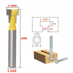 DR08 ชุดดอกทริมเมอร์ เซาะร่องร้อยน็อต 3 หุน กับ 4 หุน