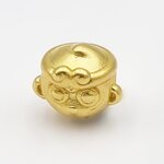 ชาร์มคั่นสร้อยข้อมือ ซึนหงอคง หมายถึง ปัญญา เงินแท้ชุบทอง ขนาด 10 มม