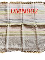 ผ้าพันคอ-ผ้าคลุมไหล่ ฝ้ายแท้ หมักโคลนออร์แกนิค ทอมือ