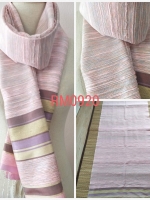 ผ้าคลุมไหล่ ไหมแท้ทอมือ ลายสี่เส้น/สายฝน Thai Silk Hand-woven Shawls