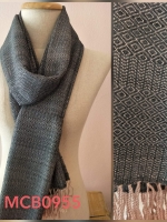 ผ้าคลุมไหล่ ฝ้ายหมักโคลนออร์แกนิก ทอมือ