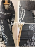 ผ้าคลุมไหล่ ไหมแท้ทอมือ ลายบาติก Handmade