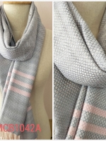 ผ้าคลุมไหล่ ฝ้ายหมักโคลนทอมือออร์แกนิก