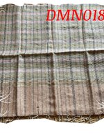 ผ้าพันคอ-ผ้าคลุมไหล่ ฝ้ายแท้ หมักโคลนออร์แกนิค ทอมือ