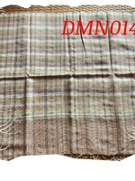 ผ้าพันคอ-ผ้าคลุมไหล่ ฝ้ายแท้ หมักโคลนออร์แกนิค ทอมือ