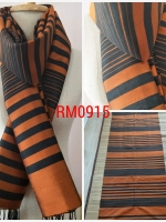 ผ้าคลุมไหล่ ไหมแท้ทอมือ ลายสี่เส้น/สายฝน Thai Silk Hand-woven Shawls