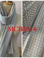 ผ้าพันคอ-ผ้าคลุมไหล่ ฝ้ายแท้ หมักโคลนออร์แกนิค ทอมือ